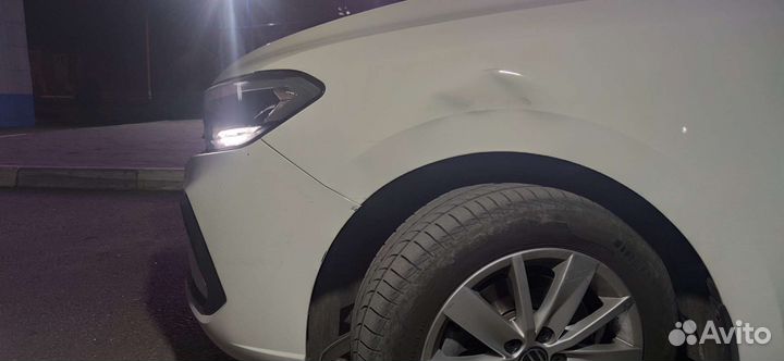 Крыло переднее левое Volkswagen Polo liftback 2020