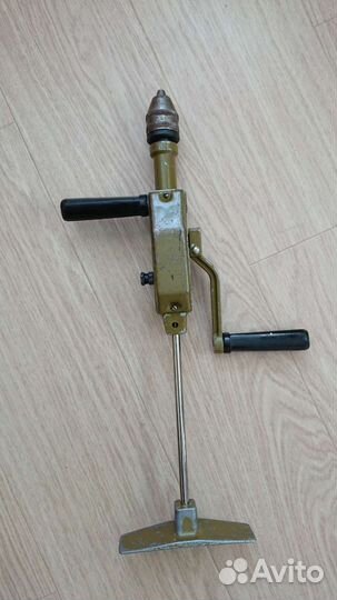 Ручная дрель (механическая) СССР