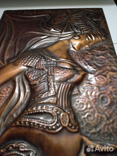 Чеканки Панно СССР медная