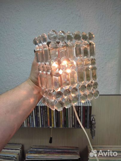 Хрустальное бра СССР