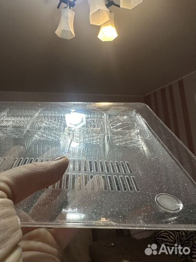 Чехол для MAC Air 13 накладка прозрачная