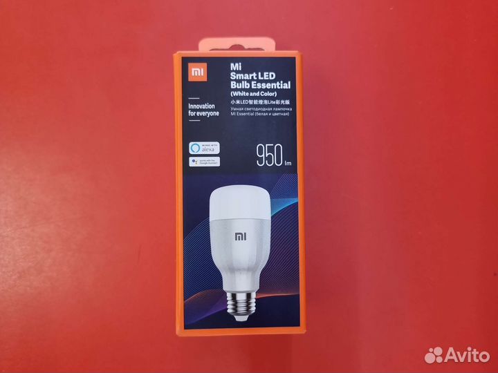Умная лампа mi smart led bulb Essential