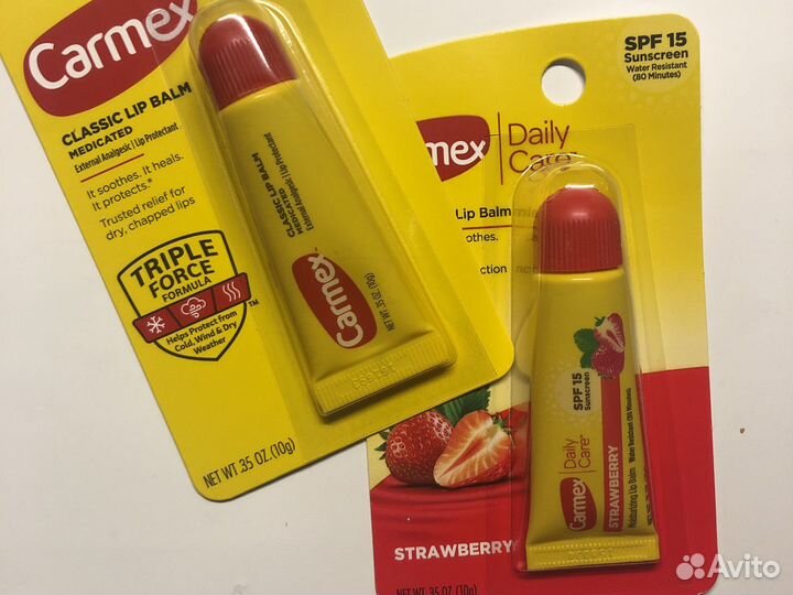 Iherb бальзам для губ Sierra bees, Carmex