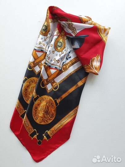 Шёлковый головной платок женский