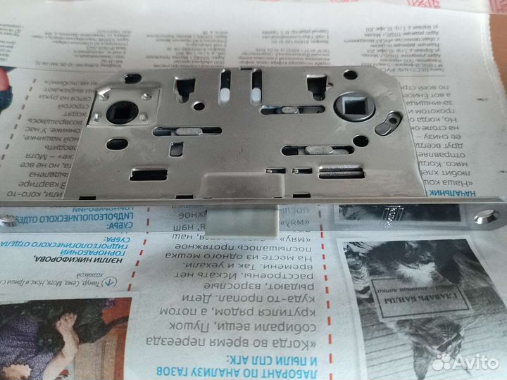 Механизм защёлки 50мм м/о96мм, PC(хром) Palidore