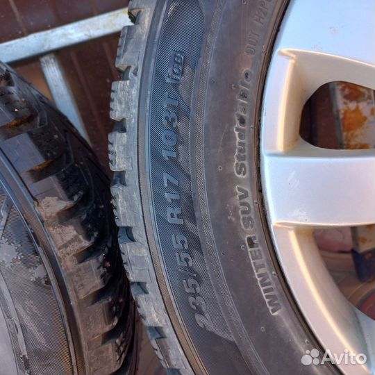 Шины с дисками r17 шипованные 235/55/17