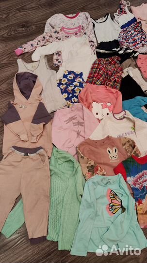 Вещи пакетом на девочку 92 98