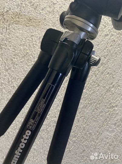 Штатив Manfrotto mt294а3 с головой 804RC2