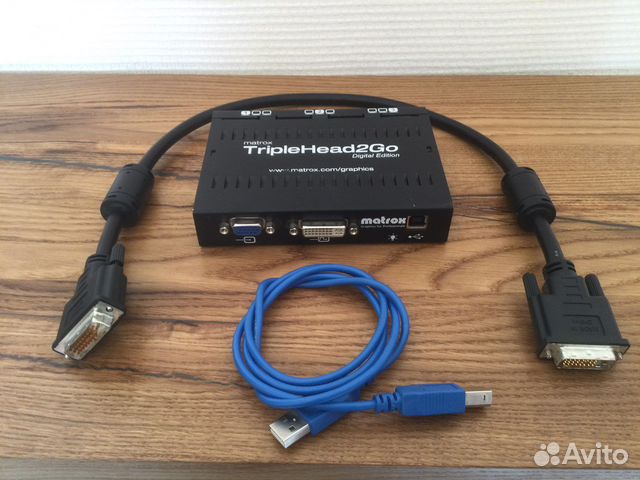 Matrox TripleHead2Go + Digi Anywhere usb