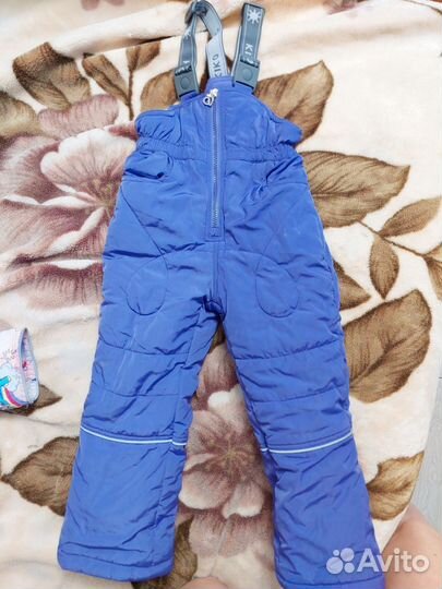 Куртка детская зимняя для девочки 92 р со штанами
