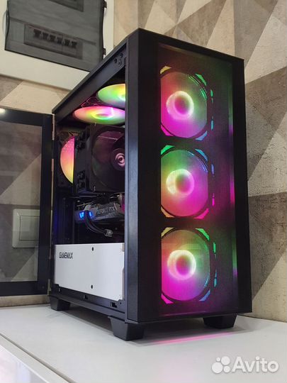 RTX 4070/DDR4 32G/Ryzen 5 5600 новый игровой пк