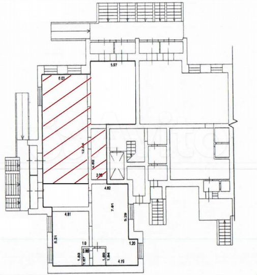 Свободного назначения, 100 м²