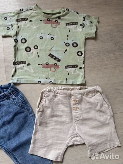 Пакет летних вещей на мальчика 80 hm