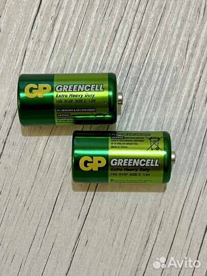 Батарейки GP R14