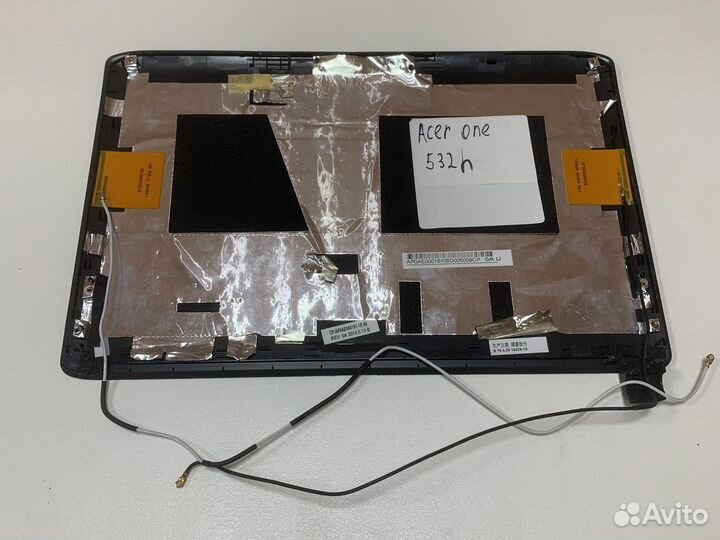 Крышка матрицы ноутбука acer one 532h