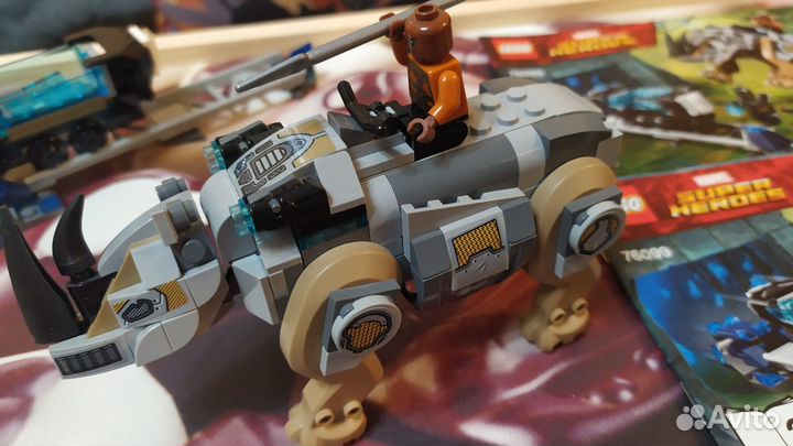 Lego Marvel Super Heroes 76099 Поединок с Носорого