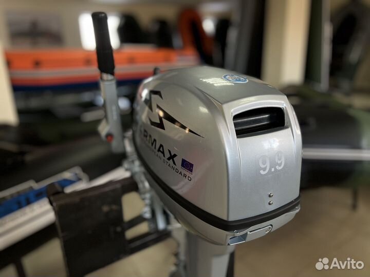 Лодочный мотор Sharmax (Шармакс) SM9.9HS витринный