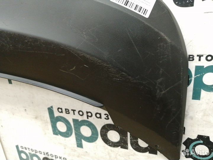 Юбка заднего бампера 5JH 807 521 MGY Skoda Rapid I