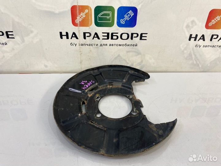 Пыльник тормозного диска задний левый Hyundai