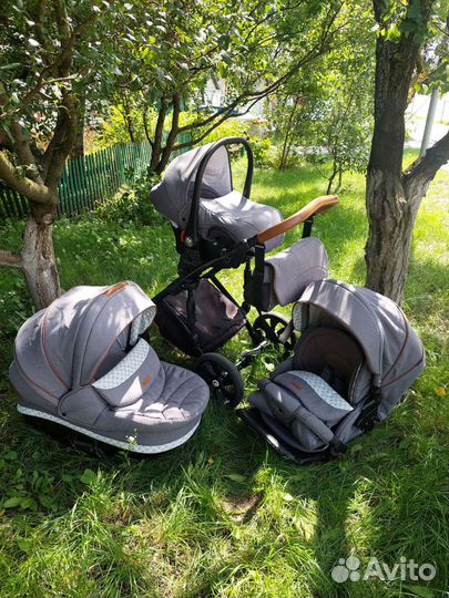 Коляска Tutis Mimi Style 3 в 1 графит