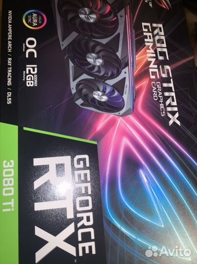3080 TI asus ROG strix OC новые