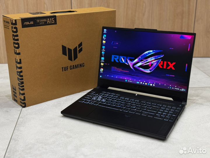 Топовый Asus Tuf RTX4060 32GB R5 7535HS Чек Днс