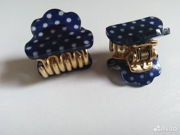 Заколка в ассортименте: бантик, крабик, зажим