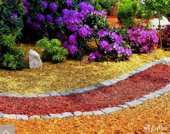 Мульча кора / Щепа декоративная