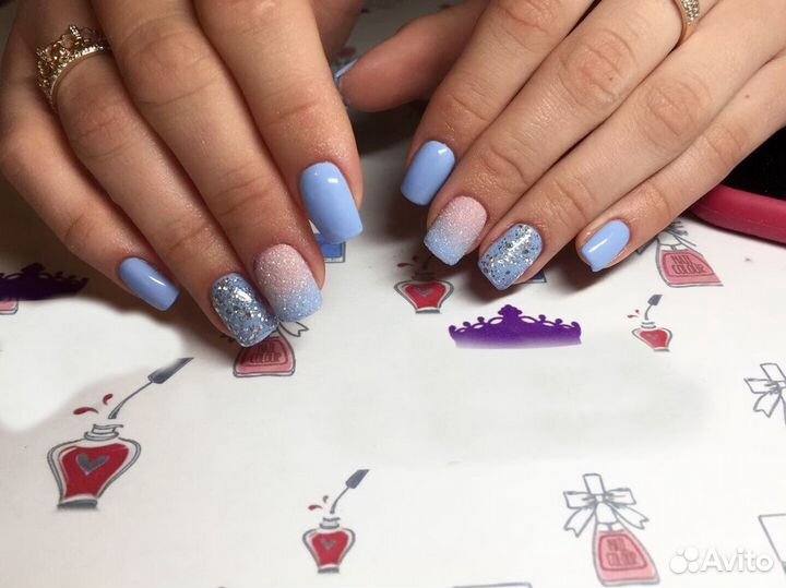 Ногти наращивание, дизайн, коррекция