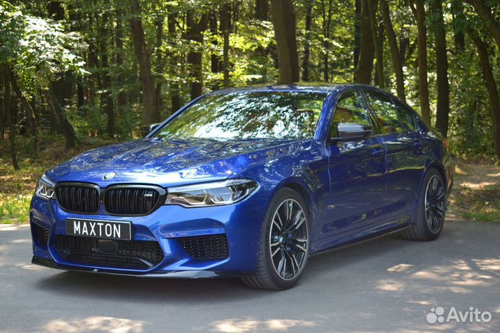 Лезвия под пороги BMW G30 M5/M-Pack