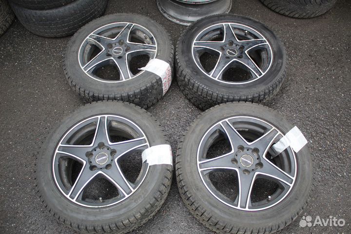 Диски TGRacing и Yokohama IceGuarg 205/55/16