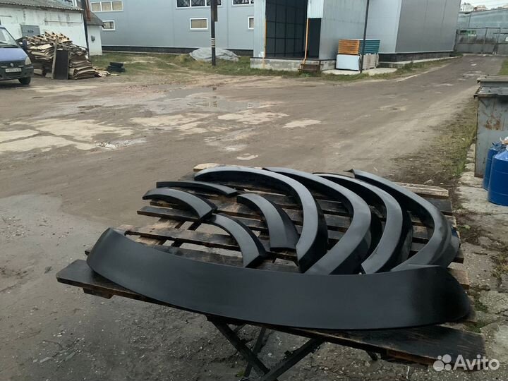 Расширители арок AMG на Mercedes GL Class X164