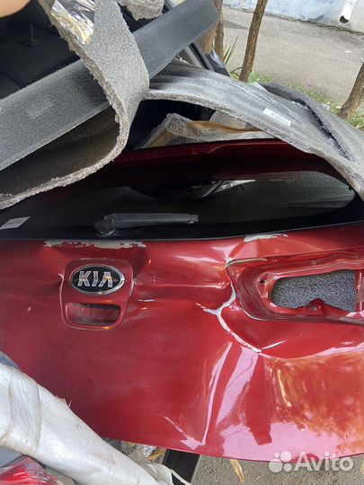 Крышка багажника kia rio 3 хэтчбек 2015 год