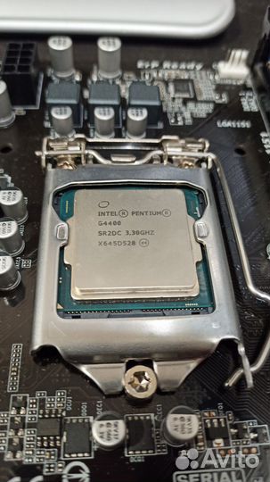 Комплект MB Gigabyte 1151 + CPU G4400+ 8Gb DDR3