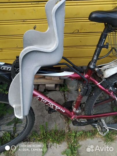 Детское велокресло на раму