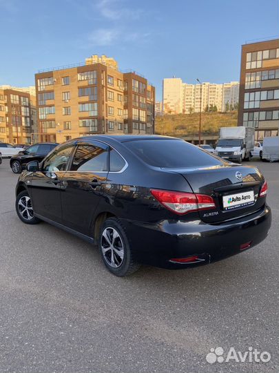 Nissan Almera 1.6 МТ, 2014, 165 000 км