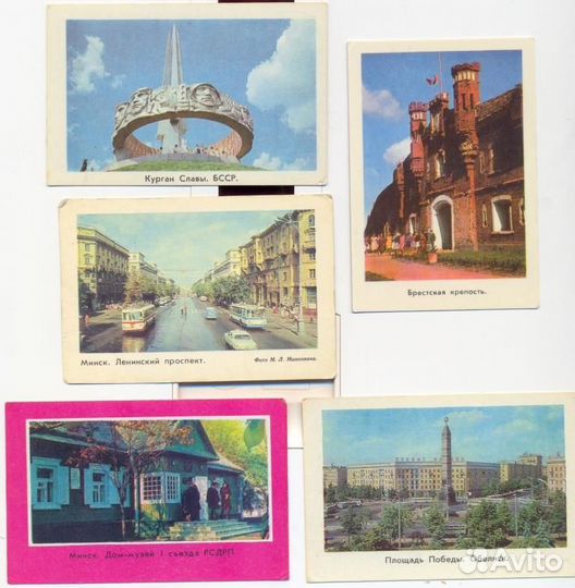 Календарики СССР 