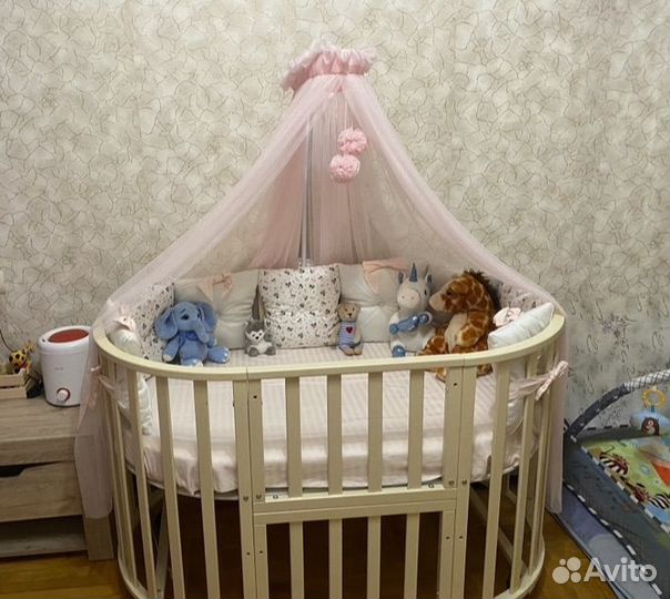 Детская кроватка трансформер 7 в 1