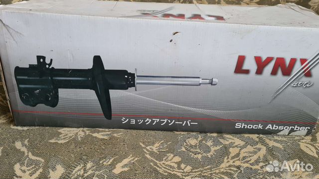 Стойка амортизационная lynx auto зад лев