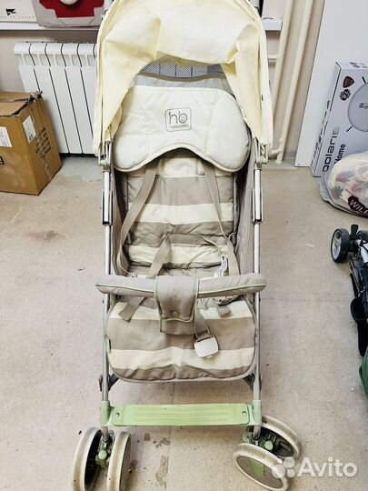 Коляска happy baby трость