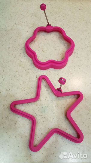 Силиконовая форма для жарки яиц и оладьев- Набор