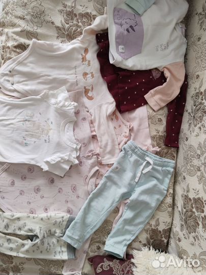 Вещи пакетом на девочку 92