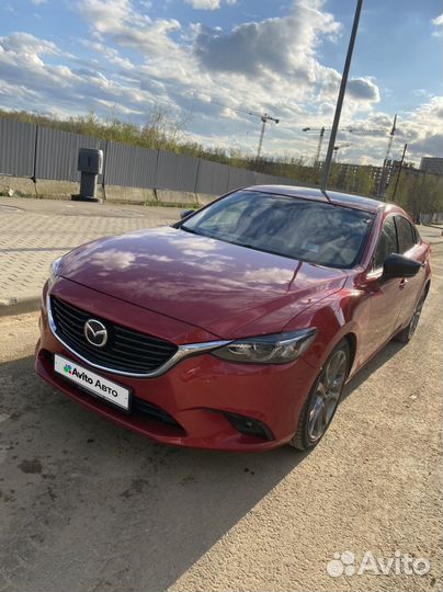 Mazda 6 2.5 AT, 2016, 150 000 км