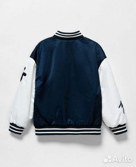 Двусторонняя куртка-бомбер для девочки Futurino