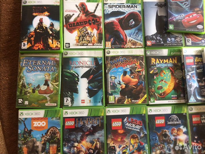 Игры на xbox 360 лицензия, детские
