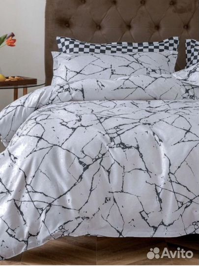 Постельное белье евро новое