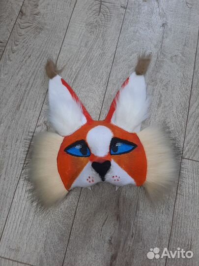 Маска кошки для квадробики кошки