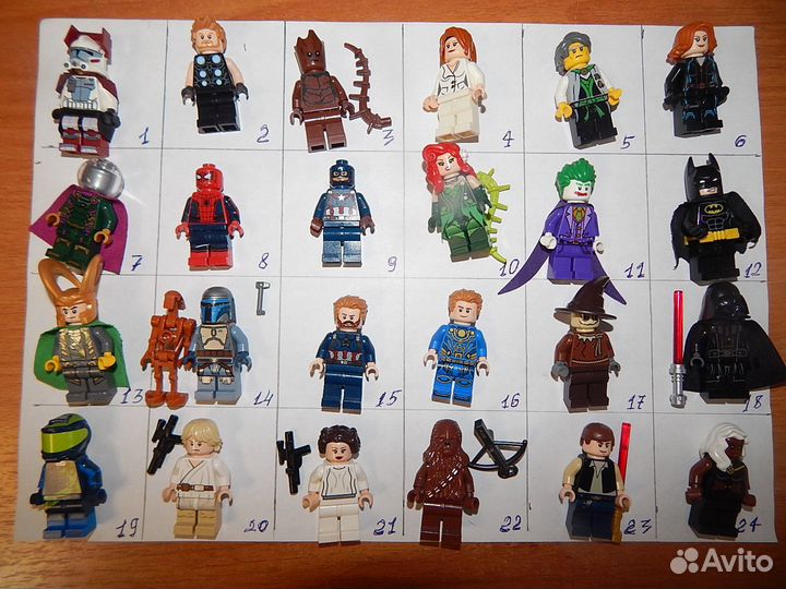 Минифигурки, в т.ч. редкие. Продажа и обмен