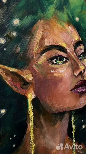 Картина маслом на холсте ручная работа