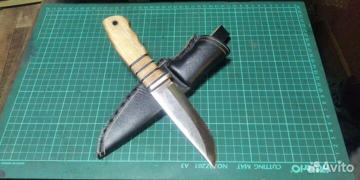 Нож ручной работы,из Рапида, 